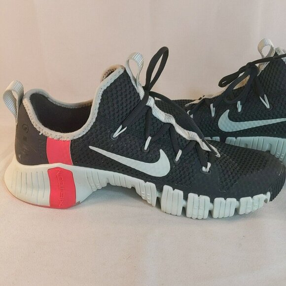 Nike Free Metcon 3 Dark Smoke Grey Crimson Men's 11.5 CJ0861-060 Shoes Sneakers - Picture 12 of 16